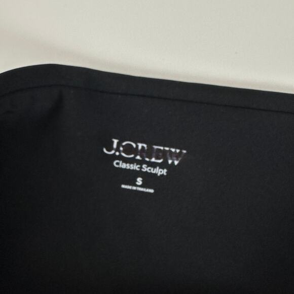 J.Crew Bikini Swimsuit Classic Sculpt Mira Hallie High Waist Set Black Small NWT - Picture 14 of 16